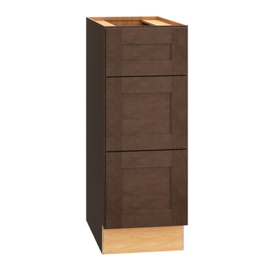 Dwelling  Livingston 12" W X 32" H X 21" D Fully Assembled 3-Drawer Vanity Bases
