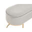 100% Polyester Upholstered Bench