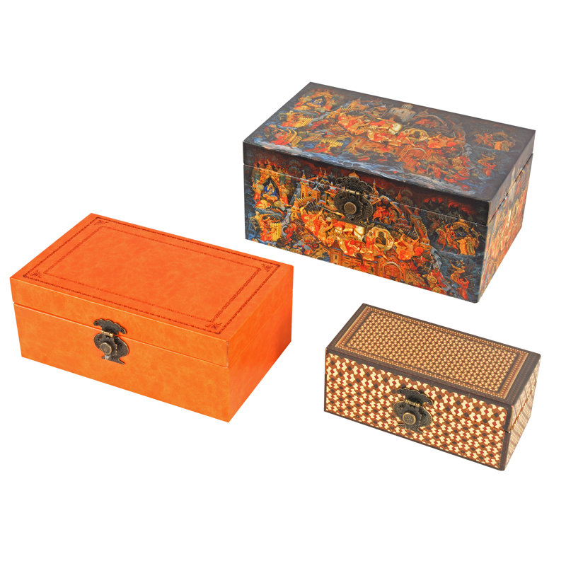 Ensemble de 3 boîtes