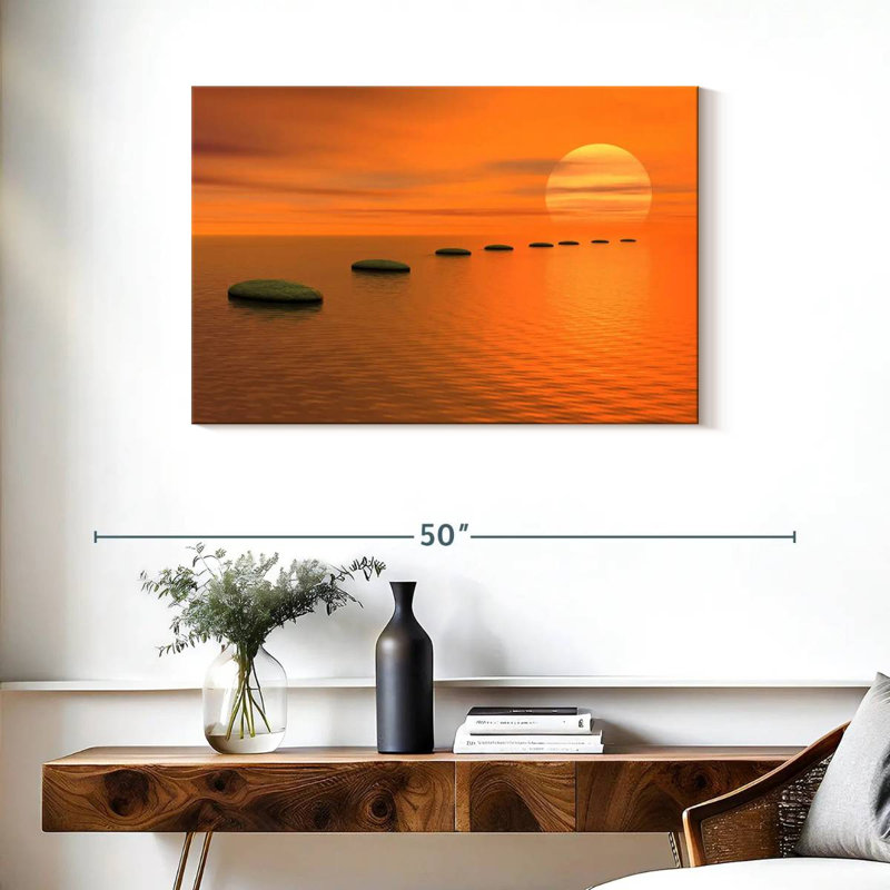 Kerrick Sunset Stepping Stones, H 24 po x l 36 po