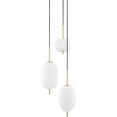 Valia Iron 3-Light Chandelier