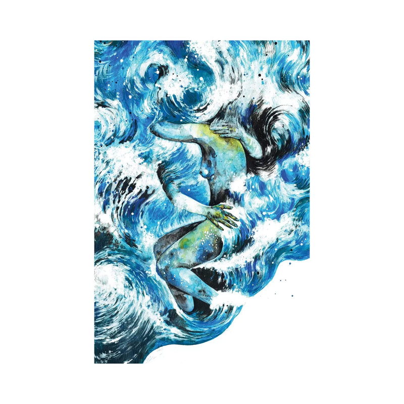 Come Home by Pride Nyasha - Painting on Canvas, Wrapped Canvas, 45.72cm H x 30.48cm W x 1.91cm D