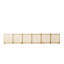 Chien en bois à 6 panneaux pour les portes et les escaliers, barrière intérieure autoportante pour animaux de compagnie, conception pliante, aucun assemblage requis, pliage double face flexible, petits animaux de compagnie idéaux, utilisation pliable de 31 po de hauteur