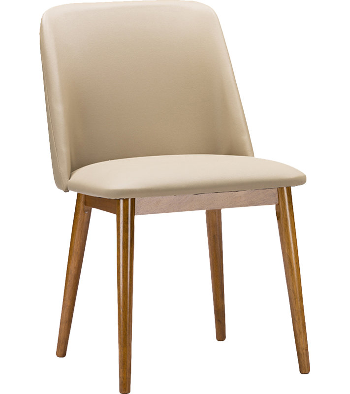 18'' H Faux Leather Upholstered Side Chair