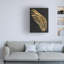 Aaman, aile dorée I sur toile-944965822