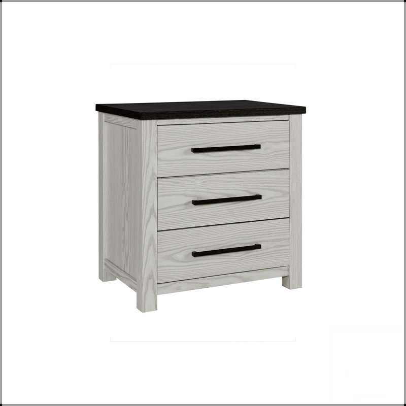 Table de chevet compacte et durable au design moderne, parfaite pour les petits espaces et facile d'entretien.