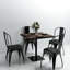 Stalvey Metal Base Dining Table-40507445