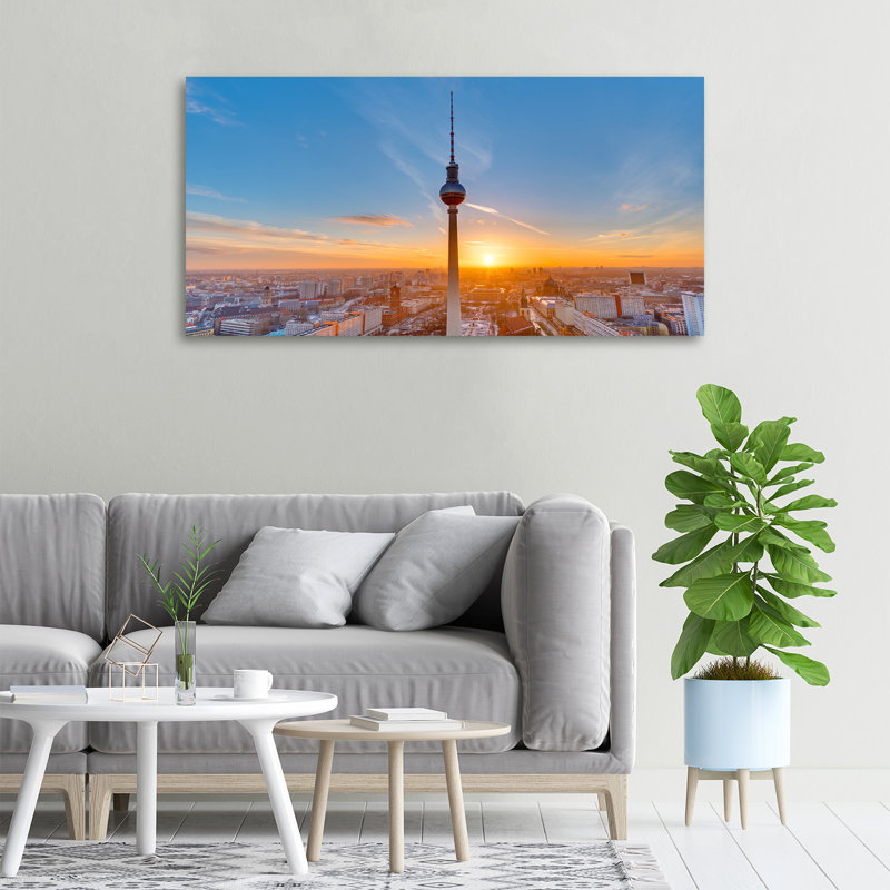 Television Tower - No Frame Print on Canvas