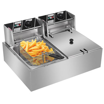 Deep Fryer with 2 Baskets