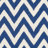 Emek Hand Woven Flat Weave Wool/Cotton Chevron Rug in Ivory/Blue-432525357