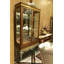 Solid Wood Lighted Curio Cabinet