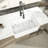 30'' L x 20" W Farmhouse Kitchen Sink White Ceramic Single Bowl Kitchen Sink Apron Front Sink
