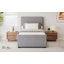 Lit plateforme tapissier avec lit gigogne-111465747