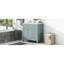 Meuble-lavabo 36 po avec accents - Structure en bois massif et tiroirs-1629656189