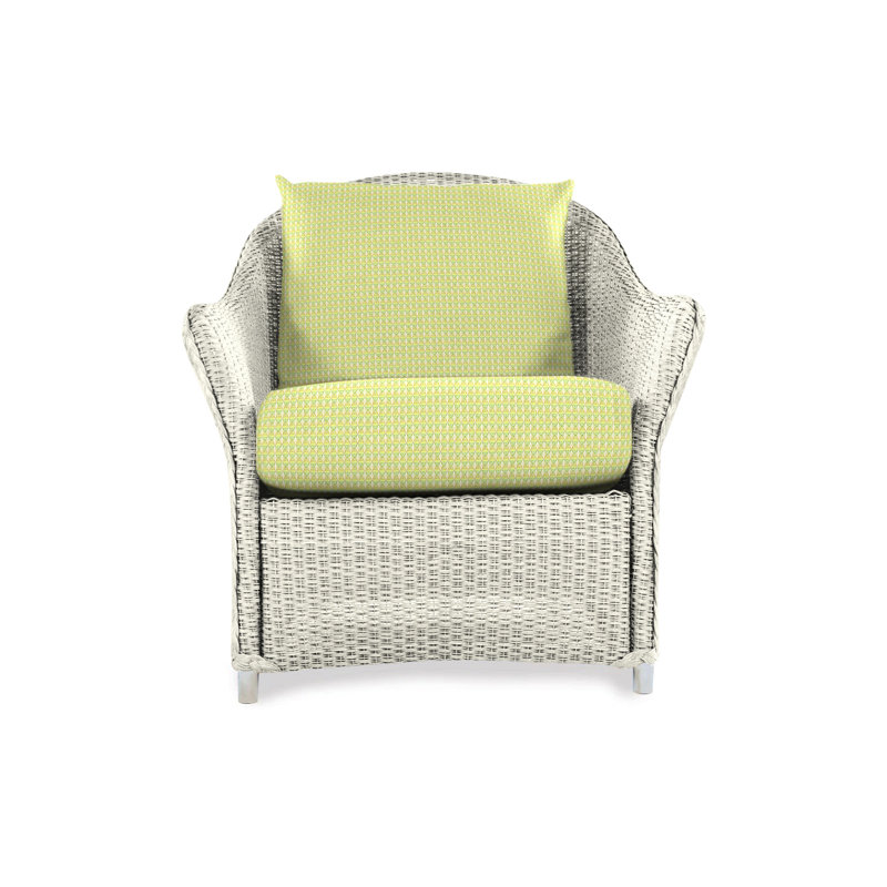 Weekend Retreat Outdoor Lounge Chair, Linen, Demo Oatmeal