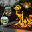 28" Propane Fire Pits Table, 50000 BTU Gas Square Outdoor Dinning Firepit Fireplace Dinning Tables With Lid, Lava Stone, ETL Certification, For Outside Garden Backyard Deck Patio-575958269