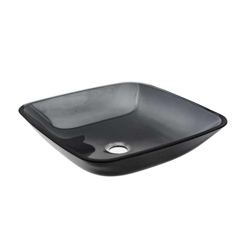 Lavabo vasque de salle de bain au-dessus du comptoir