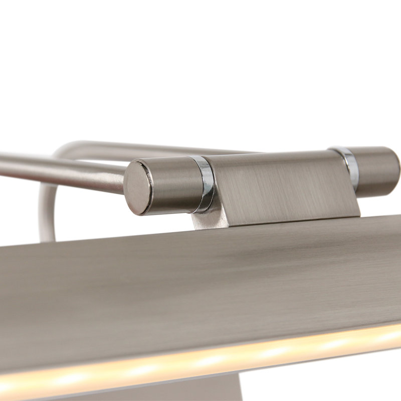 Beninga Dimmable LED Bath Sconce, Steel
