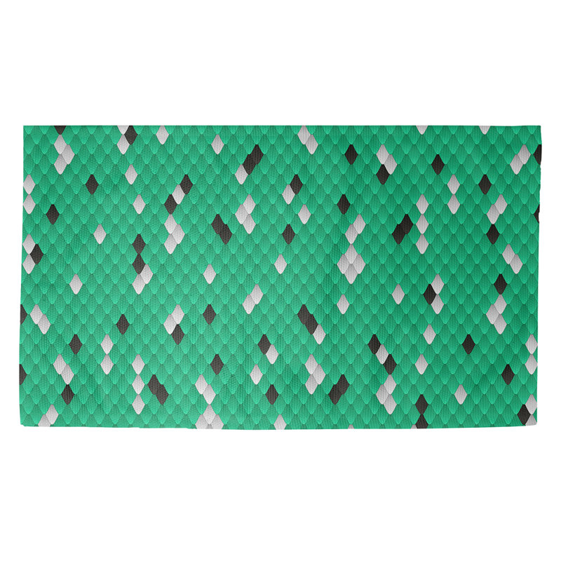 Tapis vert à échelles de serpent Mcguigan, Rectangle 3 pi x 5 pi