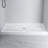 Matte White Solid Surface Shower & Tub Wall Panel, Surround, Quick Install, Cuttable, 0.138" thick-113370338-89905317
