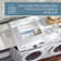 TOWN & COUNTRY BASICS Layne Everwash Non-Slip Backing Area Rug Navy Blue/Blue