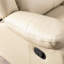 Canapé modulaire inclinable manuel en faux cuir 119 po Menifee-2137882940