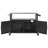 54.5" Outdoor Kitchen Island With Stainless Steel Tabletop