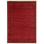 Tapis géométrique rouge Amro-19499550