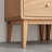 Storage Cabinet For Living Room - Free-Standing Corner Cabinets Storage Table With Vintage Glass Door,2 Shelves,2 Drawers & Brass Handle For Entryway Kitchen Hallway TV Stand