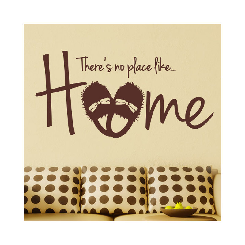 Non-Wall Damaging Wall Decal, Medium, Brown