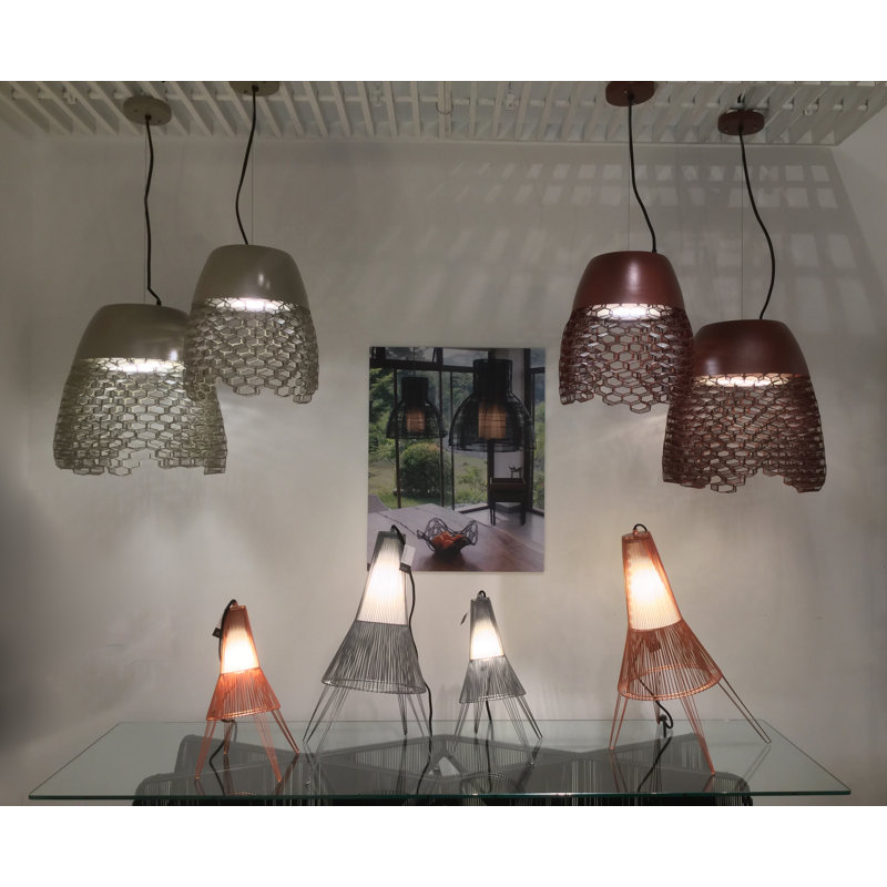 Schema 1 - Light LED Pendant, Terracotta