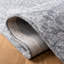 Geometric Handmade Tufted Wool Light Grey Area Rug-6240006