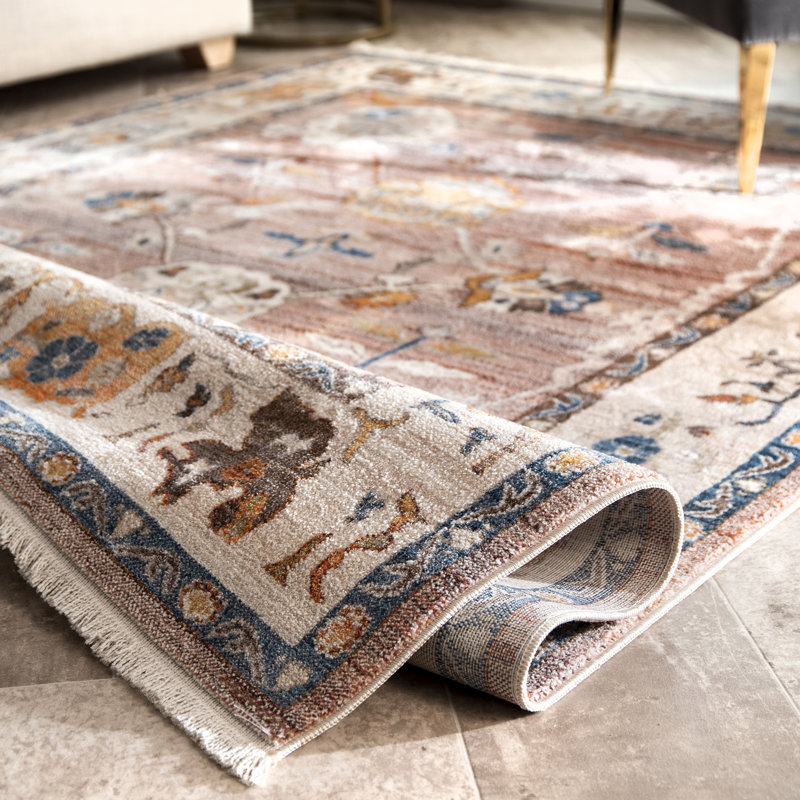 Fussell Brown Area Rug, Runner 2'6" x 6'
