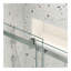 Porte de douche en verre, porte coulissante, avec verre trempé de 5/16 po-112318765