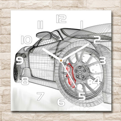 Ilie Glass Wall Clock