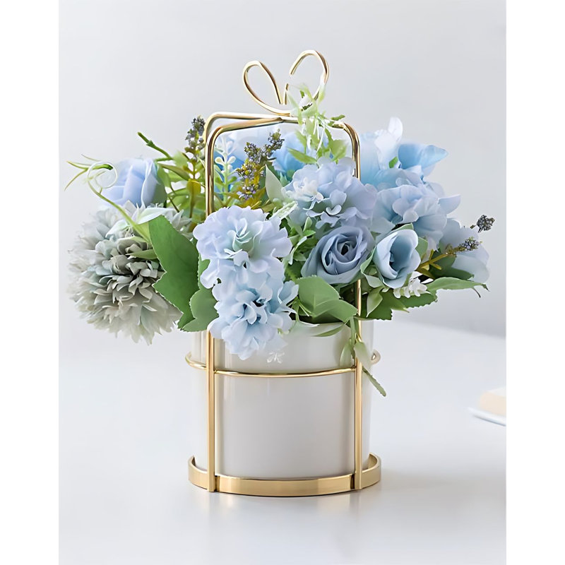 Arrangement floral Nordic, Bleu