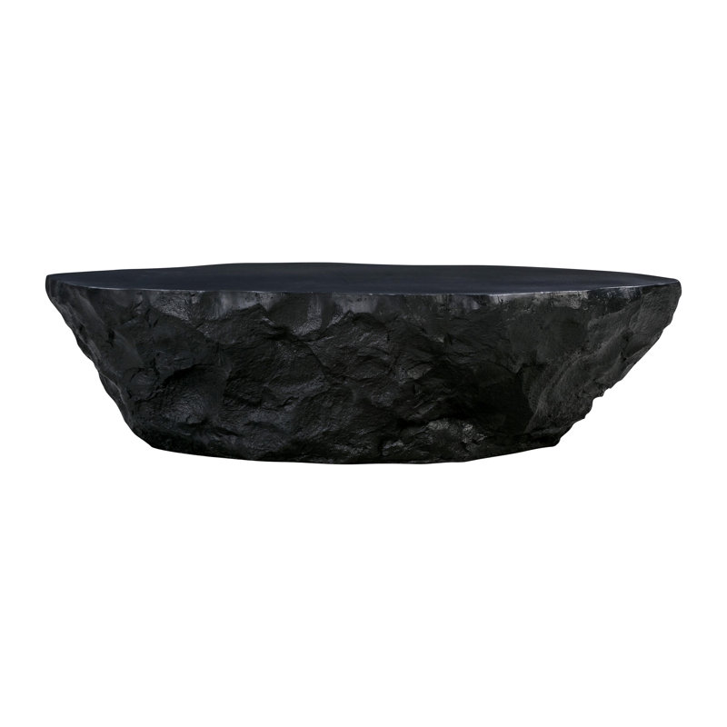  Table basse en béton, Noir