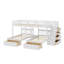 Lit superposÃ© double et simple, avec rangements intÃ©grÃ©s-1029516703