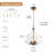 4 - Light 13.39" Dimmable Modern Farmhouse Kitchen Island Pendant Light With Clear Glass Shade For Dining Room Living Room-161942931