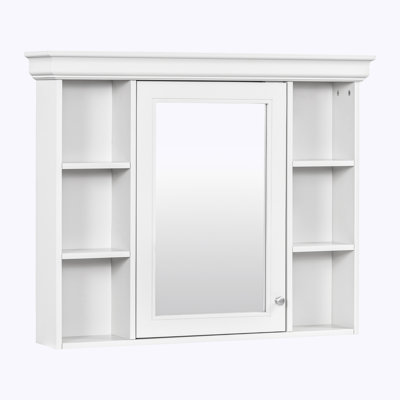Wall Mounted Bathroom Storage Cabinet with Mirror Door