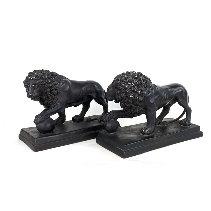 Ensemble de 2 figurines en résine Earla