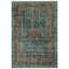 Vintage Look Cotton and Chenille Flatweave Area Rug-338908286