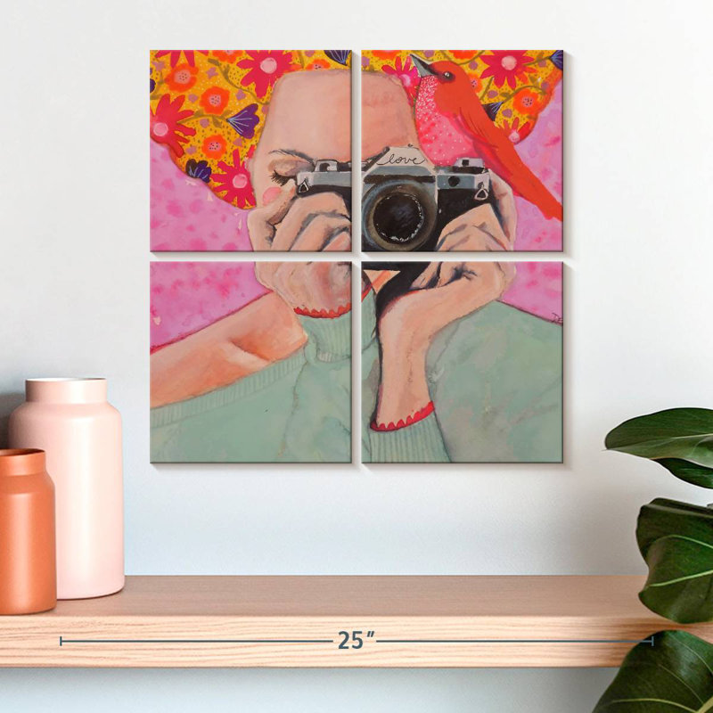 Leisha Cliche, 18" H x 18" W