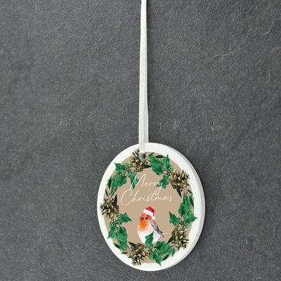 7 cm Ceramic / Porcelain Animals Other Bird Shatterproof Hanging Figurine Ornament