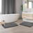 Steph Luxury Ultra Soft and Absorbent Memory Foam Bath Rug Set with Non-Slip Backing-414669335-414669342