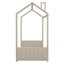 Lit simple en bois et velours, beige-565888356-565888358