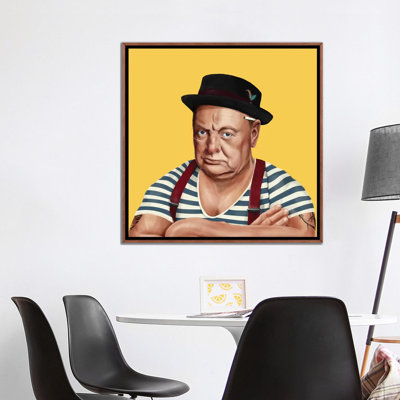 « winston churchill » par amit shimoni-impression