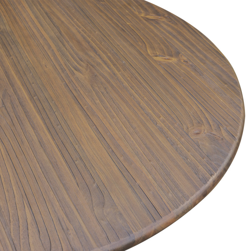 Grayton 42" Round Solid Wood Pedestal Dining Table