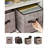 Storage Cubes, 11-Inch Non-Woven Fabric Bins With Double Handles, Set Of 6, Closet Organizers For Shelves, Foldable, For Clothes-119372145-119372148
