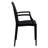 7-Piece Outdoor Dining Set Rectangular Dining Table with Umbrella Hole and 6 Dining Chairs-88388573